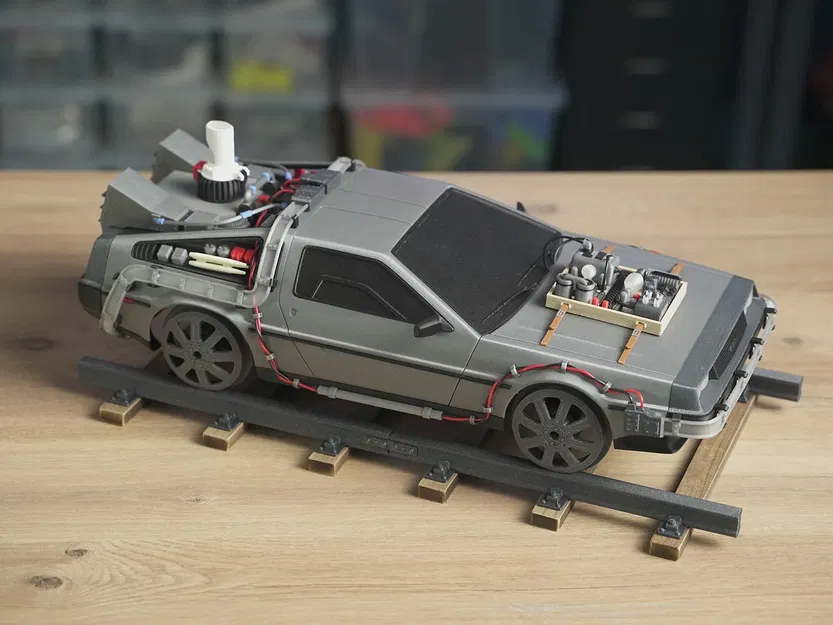 Bánh xe tàu cho DeLorean RC BTTF 1/10 - Image 5