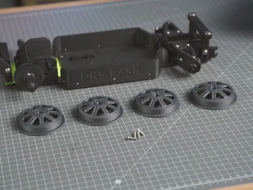 Bánh xe tàu cho DeLorean RC BTTF 1/10 - Image 6