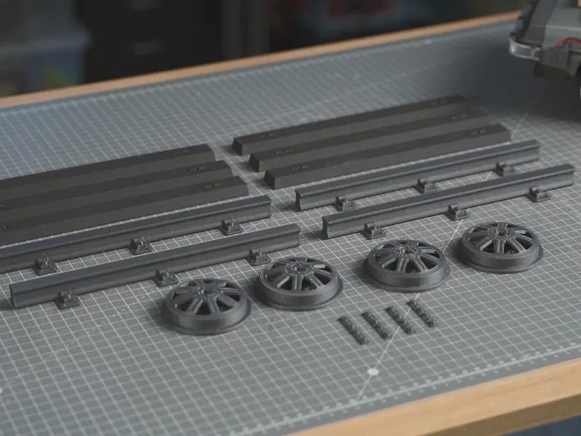 Bánh xe tàu cho DeLorean RC BTTF 1/10 - Image 8