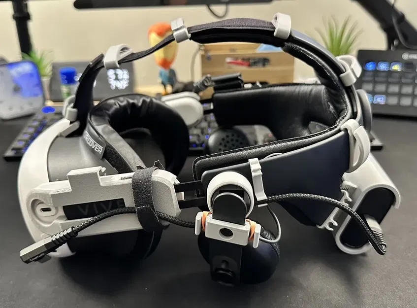 Giá đỡ pin POIYTL cho dây đeo âm thanh Vive Deluxe - Image 4