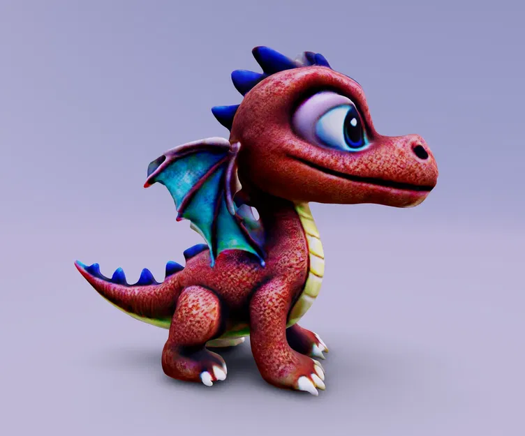 Rồng con dễ thương trong thế giới kỳ diệu - Image 4