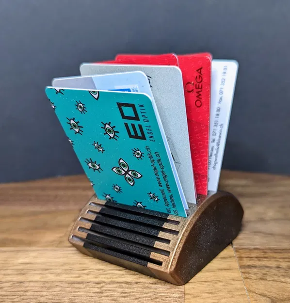 Giá đỡ thẻ card với thiết kế nghiêng tiện lợi - Image 4