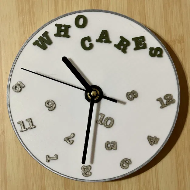 Đồng hồ treo tường nghỉ hưu vui nhộn - Image 1