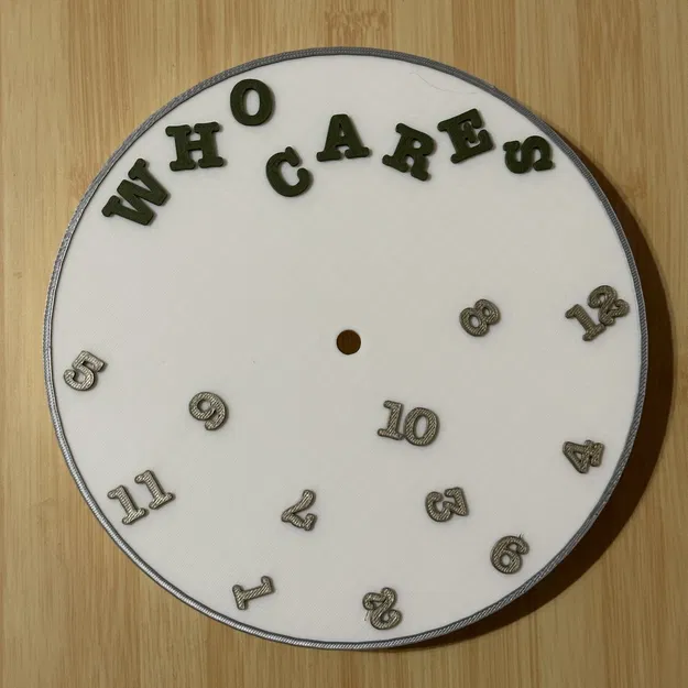 Đồng hồ treo tường nghỉ hưu vui nhộn - Image 2