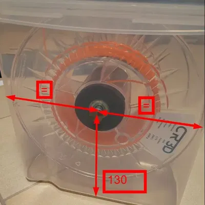 Giá đỡ cuộn filament cho hộp khô 4L