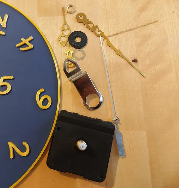 Đồng hồ treo tường hưu trí phong cách Cologne - Image 2