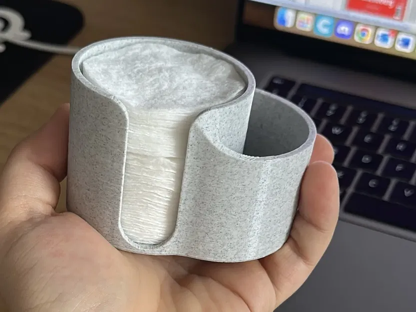 Giá đỡ bông tẩy trang và que tăm mini - Image 1