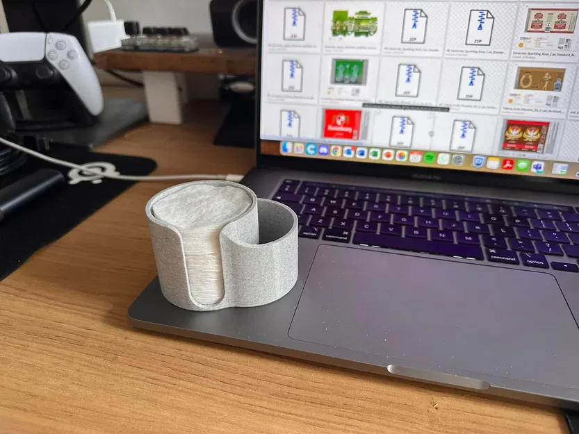 Giá đỡ bông tẩy trang và que tăm mini - Image 3