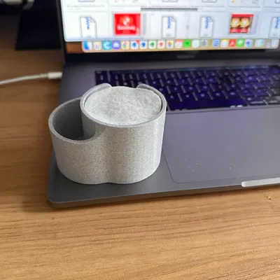 Giá đỡ bông tẩy trang và que tăm mini