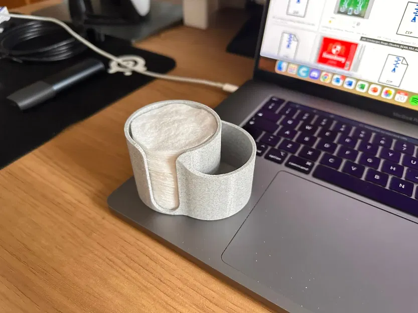 Giá đỡ bông tẩy trang và que tăm mini - Image 5