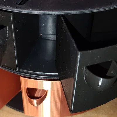 Hệ thống ngăn kéo in 3D cho cuộn eSun PLA+ chế độ bình hoa