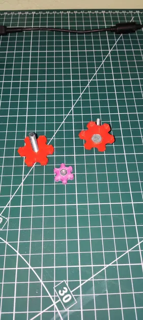 Vít siết tay, tay cầm bu lông m6/m4 - Image 1