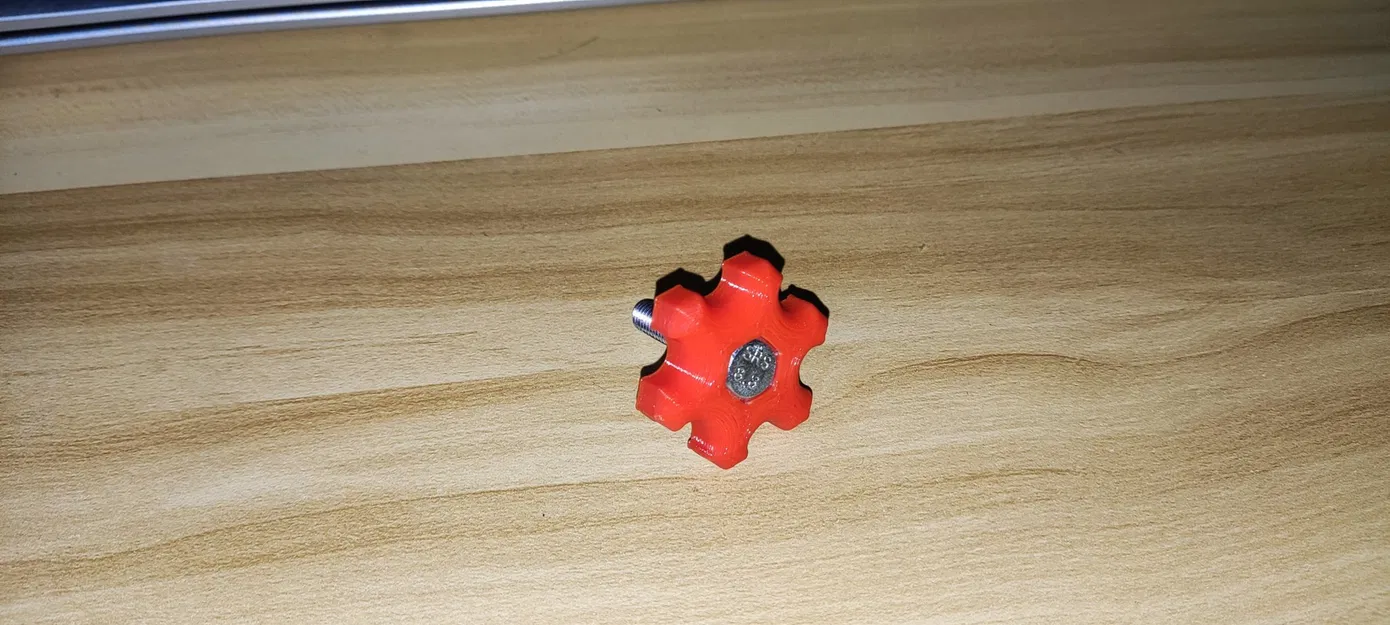 Vít siết tay, tay cầm bu lông m6/m4 - Image 2