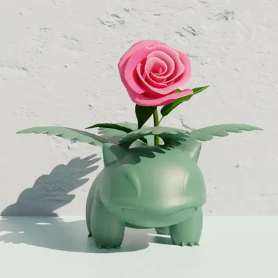 Chậu cây Ivysaur - Nhân vật Pokemon độc đáo