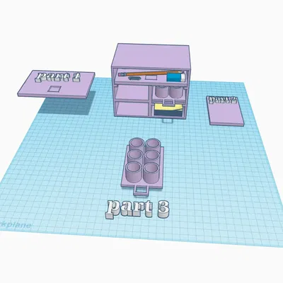 Giá đỡ dụng cụ vẽ đa năng cho nghệ sĩ