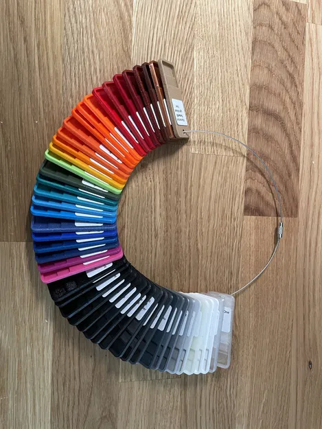 Mẫu vòng thử nghiệm filament dễ in và nhanh chóng - Image 1