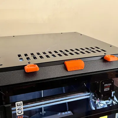 Nắp từ tính cho Prusa Core One với tay cầm thông gió tích hợp
