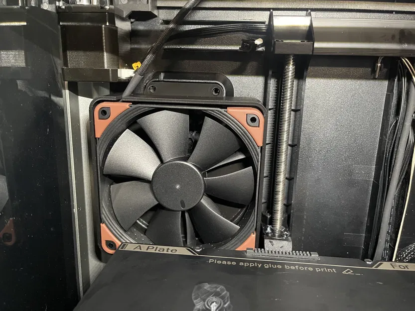 Quạt hút sau nâng cấp 120mm cho Creality K1C - Image 1