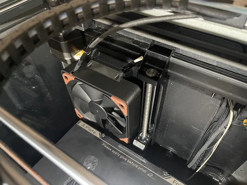 Quạt hút sau nâng cấp 120mm cho Creality K1C - Image 2