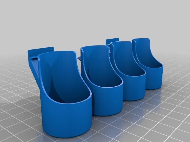 Giá đỡ chai sơn cho bảng treo IKEA Skadis - Image 7