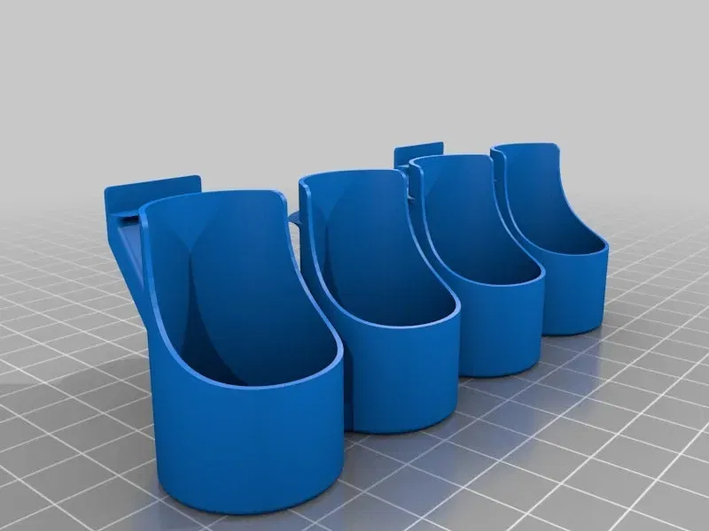 Giá đỡ chai sơn cho bảng treo IKEA Skadis - Image 11