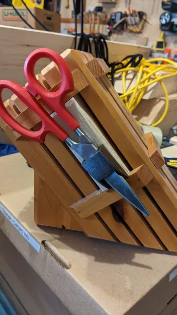 Giá đỡ kéo Cutco cho khối dao trong bếp - Image 1