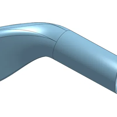 Bộ ống dẫn khí nghiêng cho máy thổi lá DeWalt DCV100