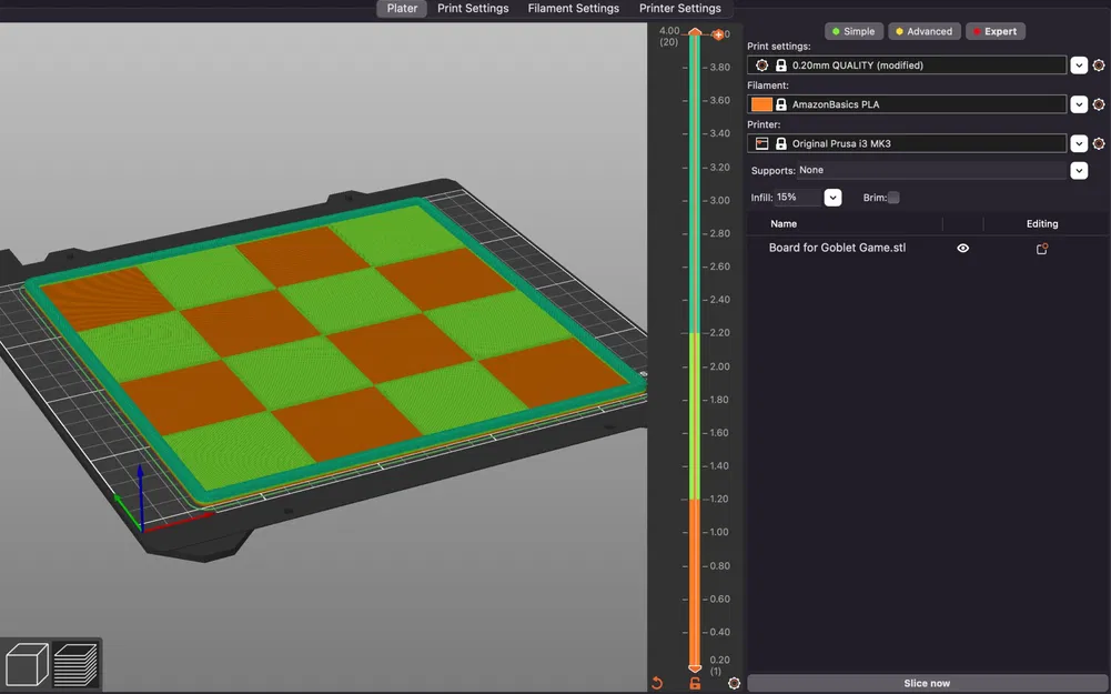 Trò chơi bàn cờ Goblet in màu 100% có thể in được - Image 2