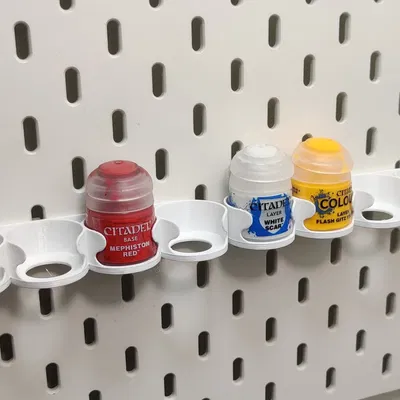 Giải pháp lưu trữ sơn SKADIS Citadel với 5 và 6 chai