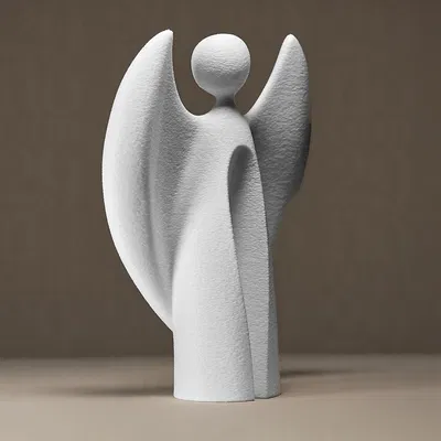 Tượng thiên thần hiện đại phong cách tối giản