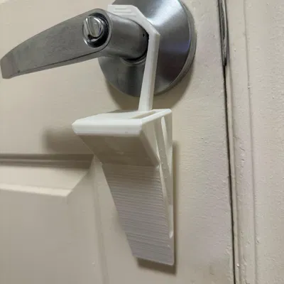 Chặn cửa có móc treo rời cho cửa cao