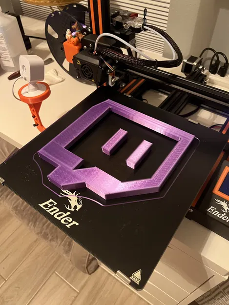 Nghệ thuật treo tường biểu tượng Twitch - Image 2