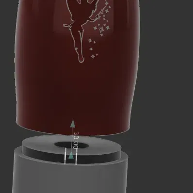 Đèn bàn hình nàng tiên với đui E27 dễ tháo lắp