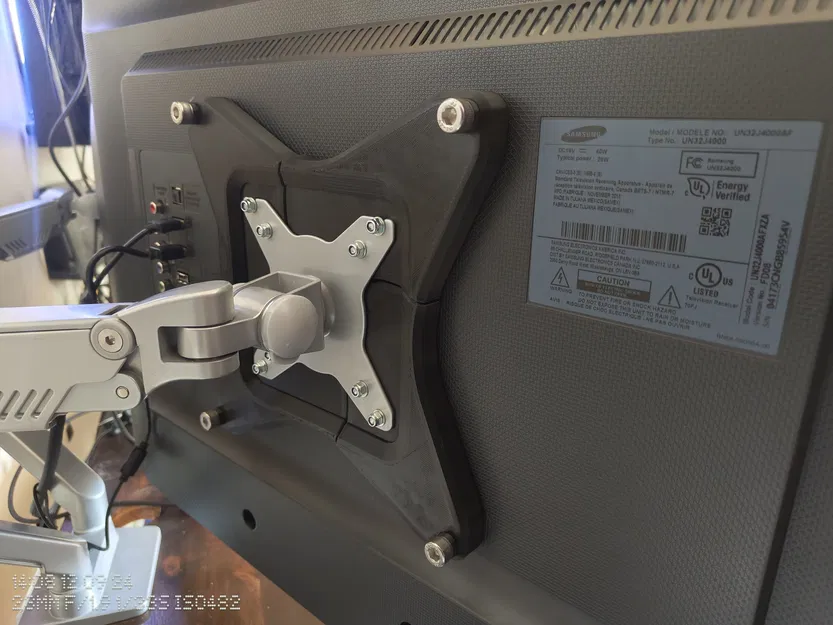 Bộ chuyển đổi Vesa Mount - từ 75/100mm đến 200mm cho máy in nhỏ - Image 1