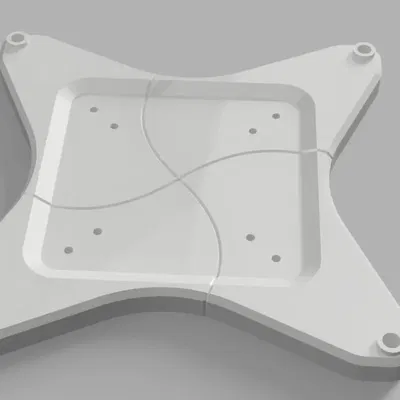 Bộ chuyển đổi Vesa Mount - từ 75/100mm đến 200mm cho máy in nhỏ