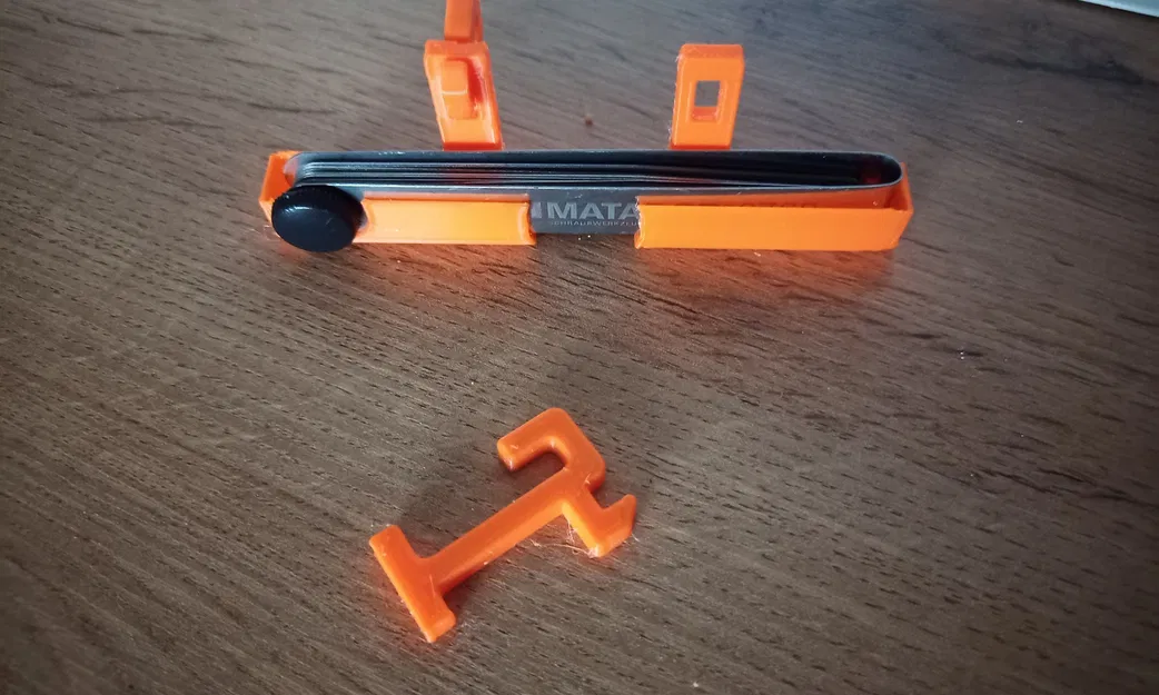 Giá đỡ thước đo cảm biến với móc đa năng | IKEA Skadis - Image 2