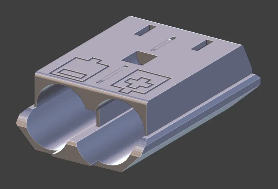 Vỏ pin thay thế cho tay cầm Xbox 360 sử dụng pin AA - Image 1