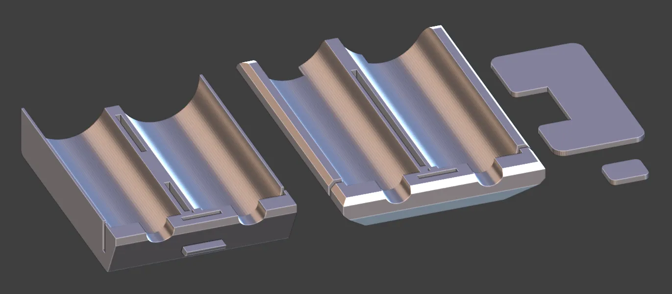 Vỏ pin thay thế cho tay cầm Xbox 360 sử dụng pin AA - Image 3