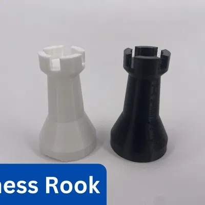 Xe cờ vua hình tháp cơ bản để in 3D