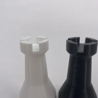 Xe cờ vua hình tháp cơ bản để in 3D