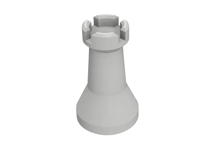 Xe cờ vua hình tháp cơ bản để in 3D - Image 5