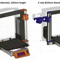 Bộ nâng cấp Prusa MK3/MK3s với thanh dẫn X và thanh Z Ø10mm - Thumbnail 1
