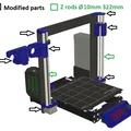 Bộ nâng cấp Prusa MK3/MK3s với thanh dẫn X và thanh Z Ø10mm - Thumbnail 3