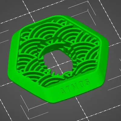 Mẫu sóng Kanagawa cho tùy chỉnh MasterLiquid ATMOS