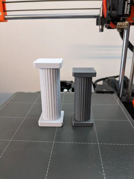 Cột đá cẩm thạch trang trí cho màn hình máy tính - Image 3