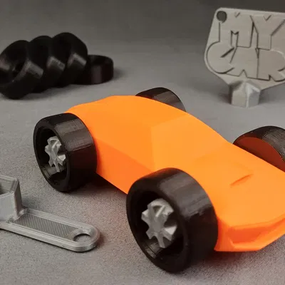 Ô tô đồ chơi Concept R với bánh xe thay đổi linh hoạt