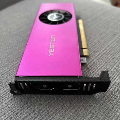 Giá đỡ tùy chỉnh cho card Yeston RTX 3050 trên Lenovo Tiny M90q