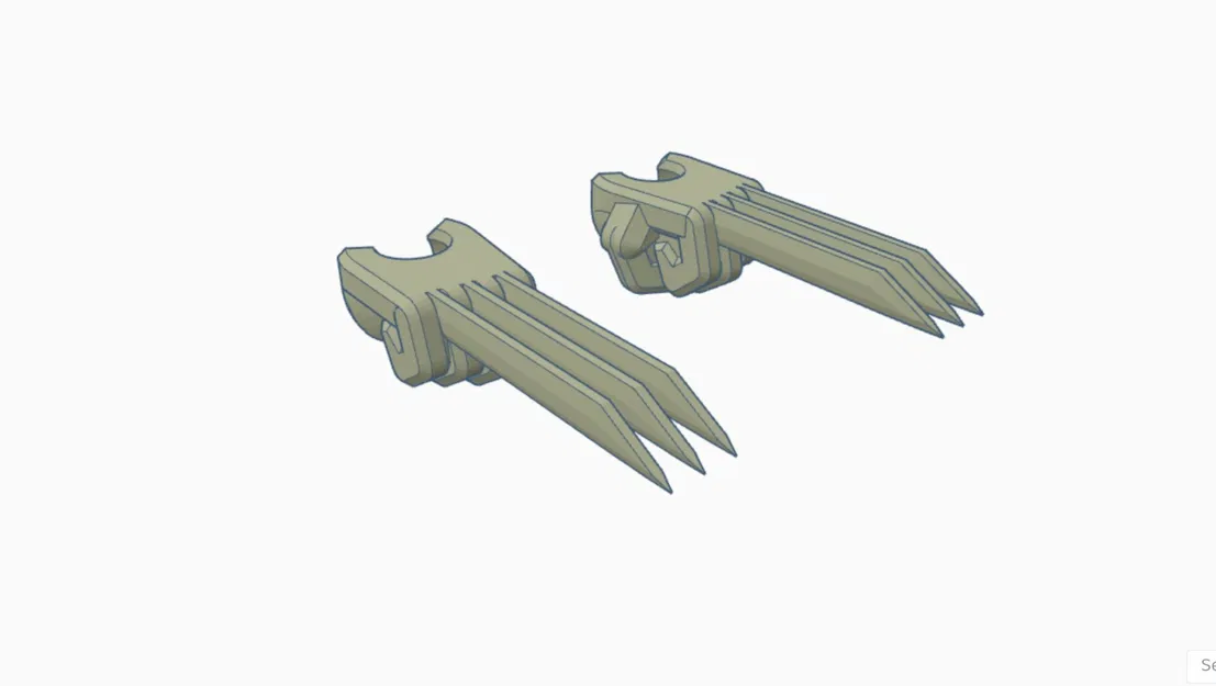 Móng vuốt Wolverine cho Dummy 13 - Image 1