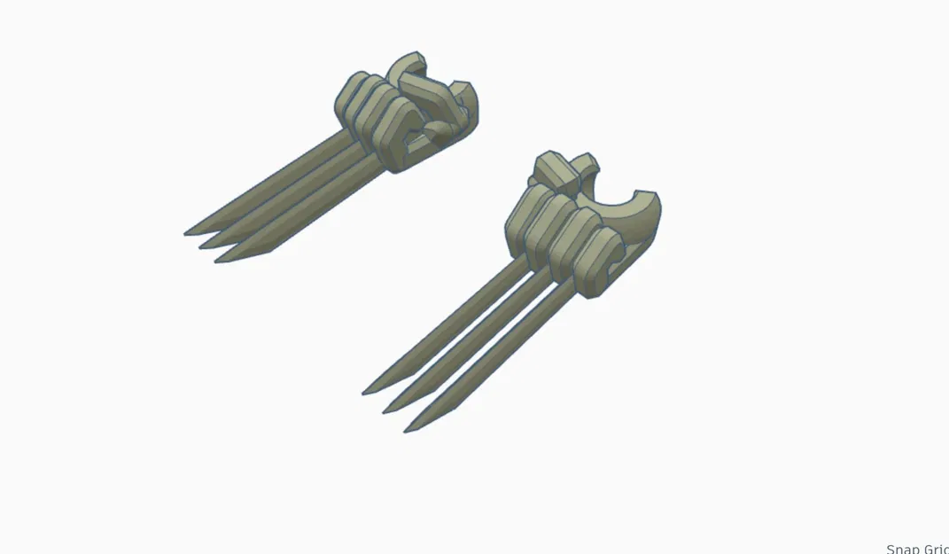 Móng vuốt Wolverine cho Dummy 13 - Image 2