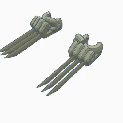 Móng vuốt Wolverine cho Dummy 13